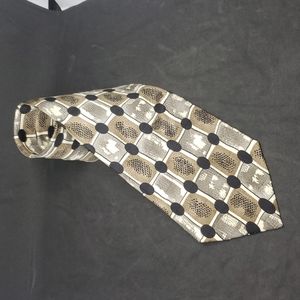 Torriani extra long silk tie